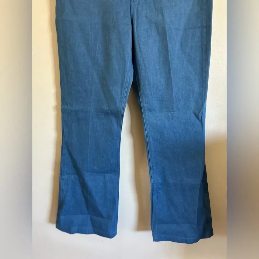 J.Crew Ashbury Flare Jeans Size 31 NWT High Rise Light Wash Stretch Denim